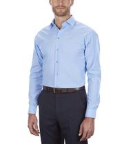 Camisa social Kenneth Cole Unlisted Regular Fit masculina azul claro