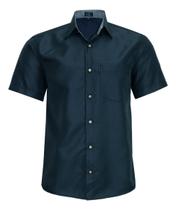 Camisa Social Lbl Masculina Manga Curta Clássica 3024