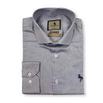 Camisa Social Listra Algodão Egípcio