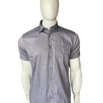 Camisa social manga curta