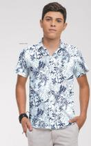 Camisa Social Manga Curta Sports Fit Floral Infantil Juvenil Tam 4 ao 16 Ref 20588/21645 - Cores Sortidas Camisa Social Manga Curta Sports Fit Floral Infantil Juvenil Tam 4 ao 16 Ref 20588/21645 - Cores Sortidas