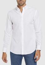 Camisa Social Manga Longa Masculina Slim Fit Luxo