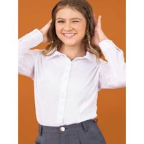 Camisa Social Manga Longa Menina Collie Camisa Social Manga Longa Menina Collie
