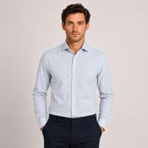 Camisa Social Manga Longa Premium 100% Algodão
