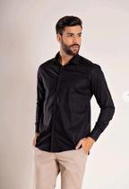 Camisa social manga longa