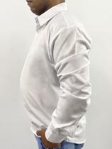 Camisa Social Manga Longa Slim Branca REF 5033C