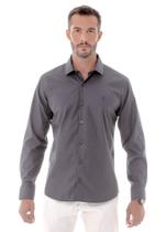Camisa Social Masc. Slim Fit Easy Care Arrow - Grafite Camisa Social Masc. Slim Fit Easy Care Arrow - Grafite