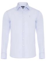 Camisa Social Masc. Slim Fit Premium Arrow - Azul Claro Camisa Social Masc. Slim Fit Premium Arrow - Azul Claro