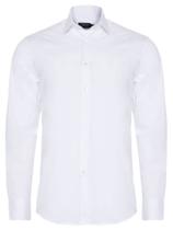 Camisa Social Masc. Slim Fit Premium Arrow - Branco