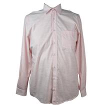 Camisa Social Masculina 5 Rosa ML ZUZA Plus Size Algodão 100%