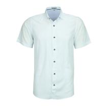 Camisa Social Masculina Amil Manga Curta Sem Bolso em Viscose 1859 Camisa Social Masculina Amil Manga Curta Sem Bolso em Viscose 1859