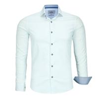 Camisa Social Masculina Amil Manga Longa Slim Sem Bolso Com Elastano 1808