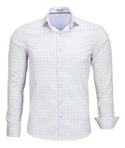 Camisa Social Masculina Amil Slim Misto Com Elastano 1864