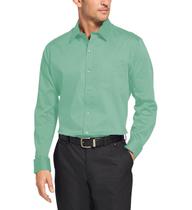 camisa social verde menta