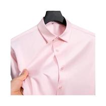 Camisa Social Masculina Branca Slim Fit De Manga Longa Antirrugas Para Escritório E Negócios S-6XL Camisa Social Masculina Branca Slim Fit De Manga Longa Antirrugas Para Escritório E Negócios S-6XL