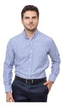 Camisa Social Masculina Casual Listrada e Xadrez Empório Colombo