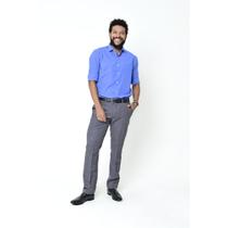 Camisa Social Masculina com Bolso e Colarinho Italiano Camisa Social Masculina com Bolso e Colarinho Italiano