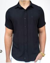 Camisa Social Masculina Manga Curta Camisa De Linho Camisa Social Masculina Manga Curta Camisa De Linho