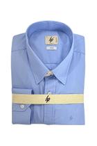 Camisa Social Masculina Manga Longa 100% Algodão HP - Elegância e Conforto