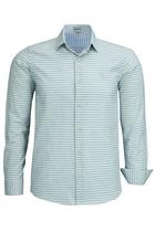 Camisa Social Masculina Manga Longa Amil Comfort Algodão Maquinetado 1906