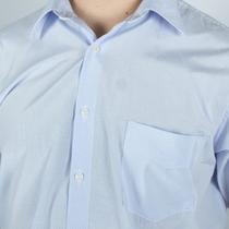 Camisa Social Masculina Manga Longa Plus Size