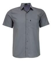 Camisa Social Masculina Mc Lbl Com Bolso Não Amassa 3031