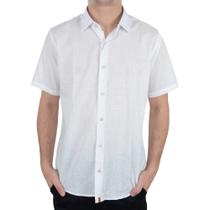 Camisa Social Masculina Ogochi MC Slim Branca - 00152