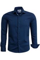 Camisa Social Masculina Slim Acetinado Com Elastano Viscose de Bambu 1903