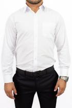 Camisa Social Masculina Slim Fit Branca e Preta