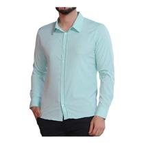 Camisa Social Masculina Slim Fit