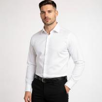 Camisa Social Masculina Slim Premium Manga Longa Camisa Social Masculina Slim Premium Manga Longa