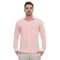 Camisa Social Masculina Slim Teodoro Manga Longa Elegante