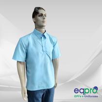 Camisa social profissional azul Camisa social profissional azul