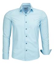 Camisa Social Proteção Solar UV 50 Amil Ml Slim Tecido Poliamida E Elastano Fácil de Passar 1879