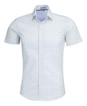 Camisa Social Quadriculada Slim Amil Elastano Passa Fácil 1911 Camisa Social Quadriculada Slim Amil Elastano Passa Fácil 1911