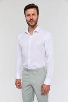 Camisa social slim delucca fibra de bambu Camisa social slim delucca fibra de bambu