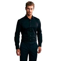 Camisa social slim fit justa highstil masculina moderna