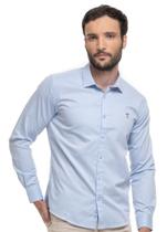 Camisa Social Slim Fit Original Arrow - Azul Claro Camisa Social Slim Fit Original Arrow - Azul Claro