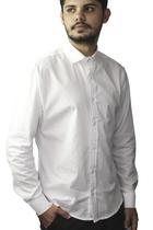 Camisa social slin 100% alcodão