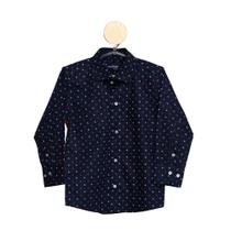 Camisa Social Teodoro ML Infantil Algodão Borborletas Casual Camisa Social Teodoro ML Infantil Algodão Borborletas Casual