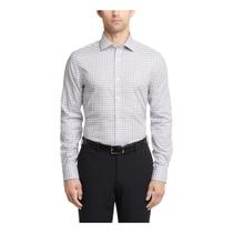 Camisa Social Tommy Hilfiger Slim Fit Masculina - Lilás - Stretch Twill