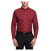 Camisa social Van Heusen Oxford Solid Regular Fit masculina Cayenne