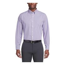 Camisa social Van Heusen Regular Fit Gingham para homens Ametista Camisa social Van Heusen Regular Fit Gingham para homens Ametista