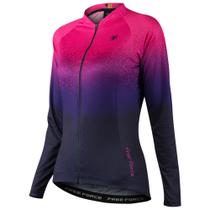 Camisa Speckle Manga Longa Feminina Ciclismo Free Force