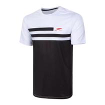 Camisa Speedo Classic Masculino - Branco+Preto