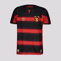 Camisa Sport Recife I 20/21 Umbro Juvenil - Preto+Vermelho