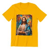 Camisa Standard Cristo em Vitral