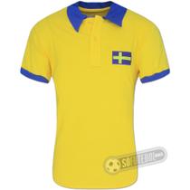 Camisa Suécia 1958 - Modelo I Camisa Suécia 1958 - Modelo I