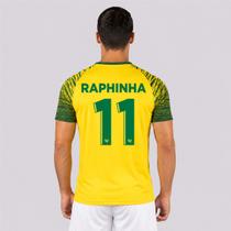 Camisa Super Bolla Copa Trivela Brasil Amarela 11 Raphinha Camisa Super Bolla Copa Trivela Brasil Amarela 11 Raphinha