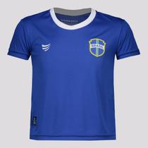 Camisa Super Bolla Copinha Brasil Infantil Azul e Branco